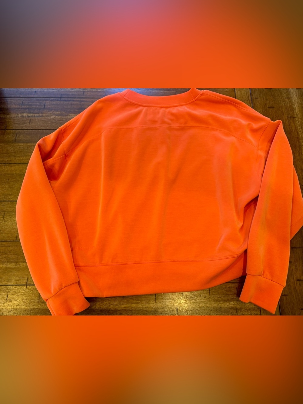 Lululemon Softstreme Perfectly Oversized Cropped Crew Sweatshirt Size 6 - Picture 5 of 7